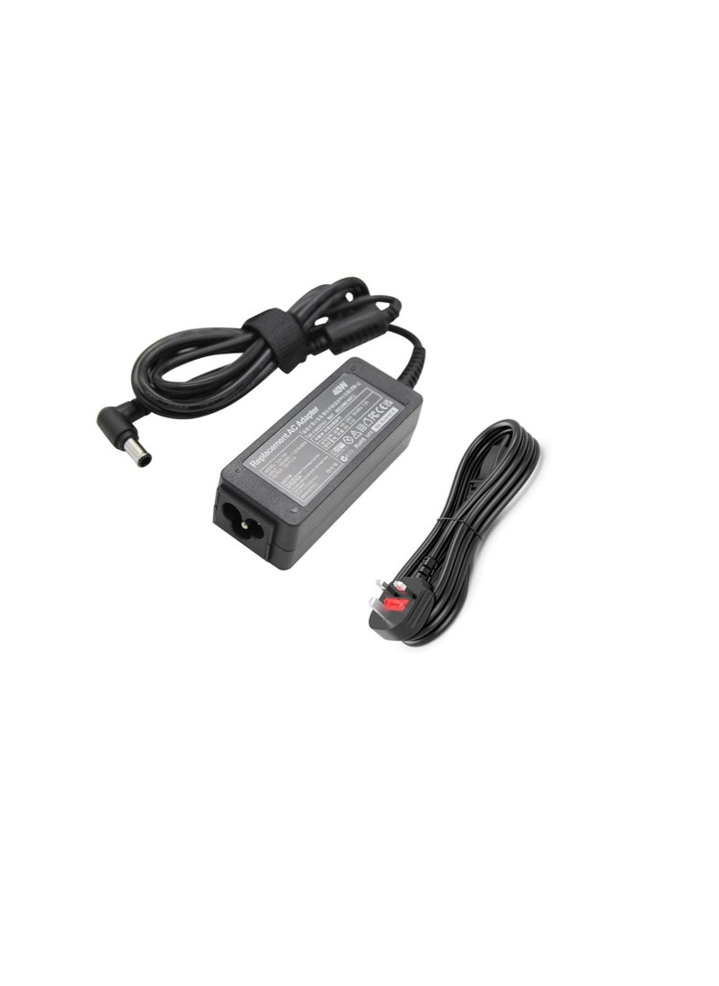 adapter Charger for 40W 19V 2.1A 6.5x4.4 Monitor 23/24/2732/22/20/19 inches LED LCD LCAP26B-E AP16B-A ADS-45FSN-19 19040GPCU for TV 32