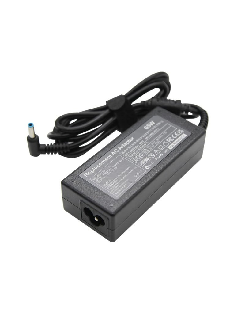 65W 45W 19.5V for Compatible with HP Chromebook 11 14 G3 G4 Pavilion X360 11 13 15-f Envy 13 15 17 Stream 11 13 14 Elitebook Folio 1040 g1 Laptop (Black)