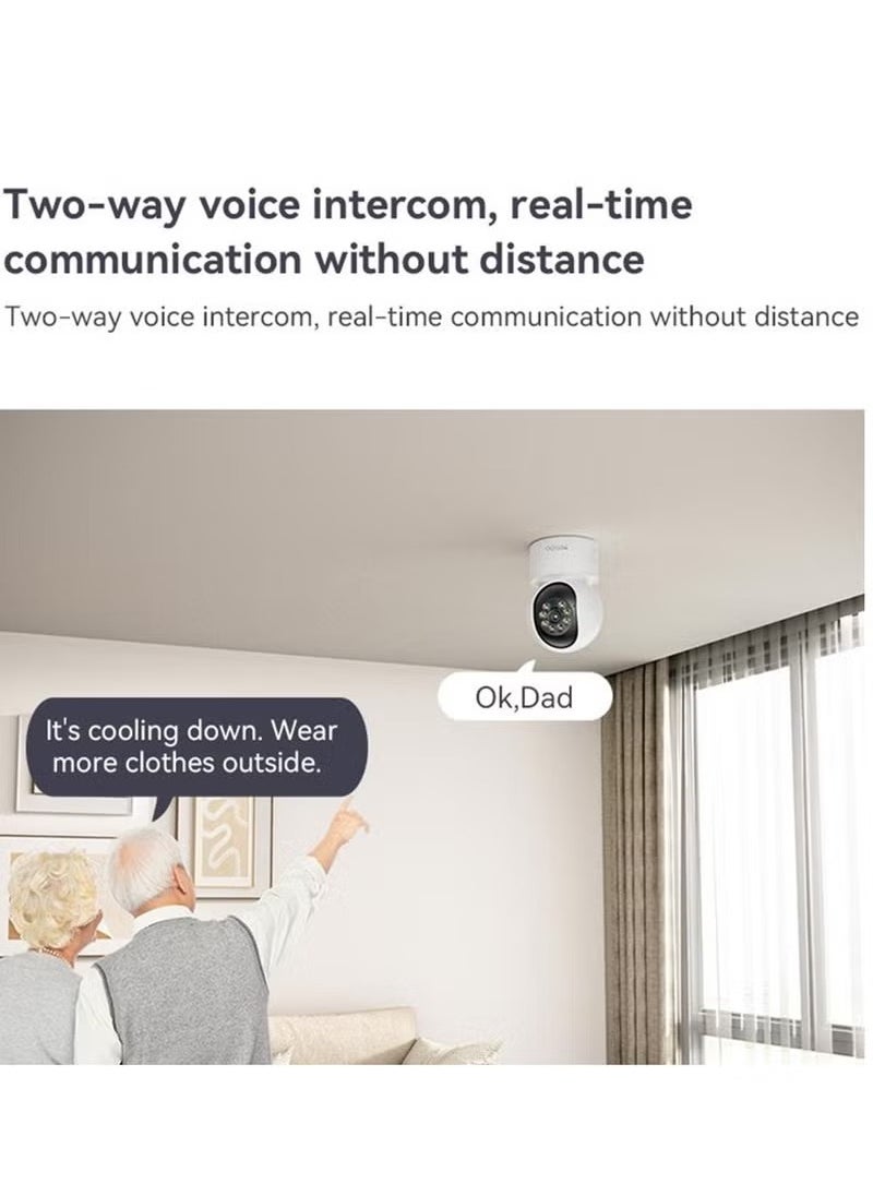 Yesido KM10 2.0MP Full Color Day and Night Smart Camera, Specification:UK Plug