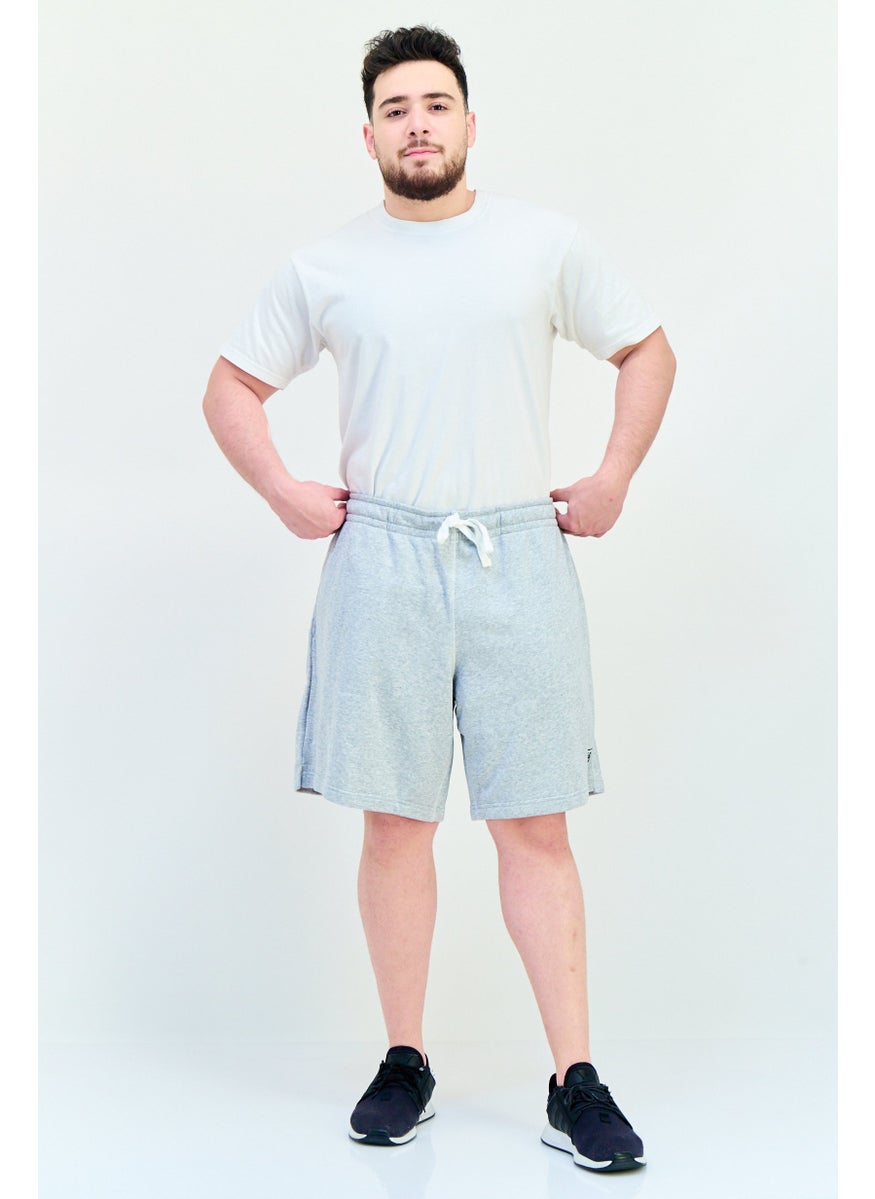 Men Athletic Fit Outdoor Shorts, Grey