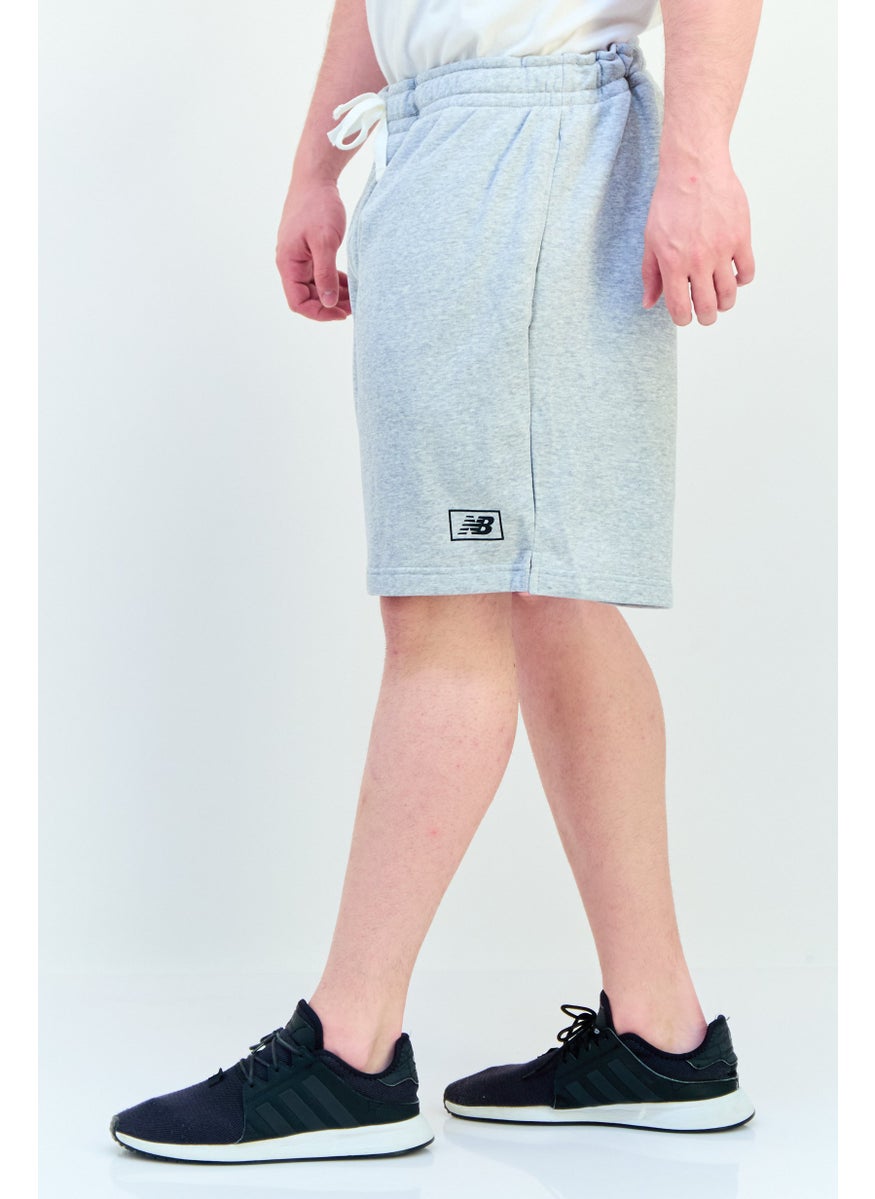 Men Athletic Fit Outdoor Shorts, Grey