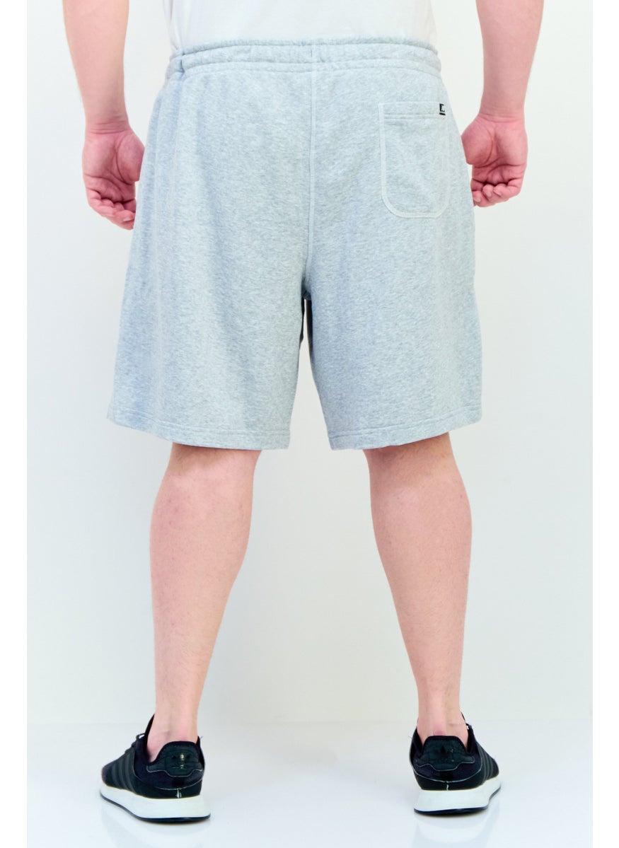 Men Athletic Fit Outdoor Shorts, Grey