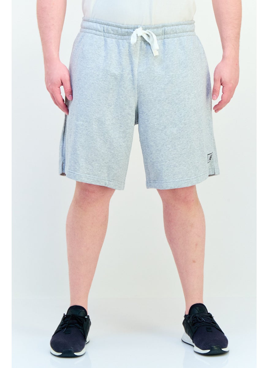 Men Athletic Fit Outdoor Shorts, Grey