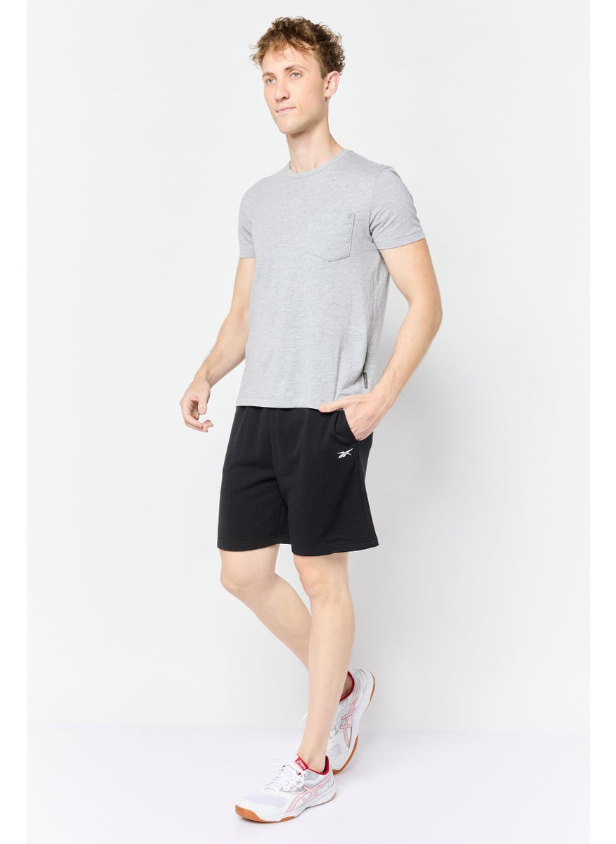 Men Sportswear Fit Running Short, Black