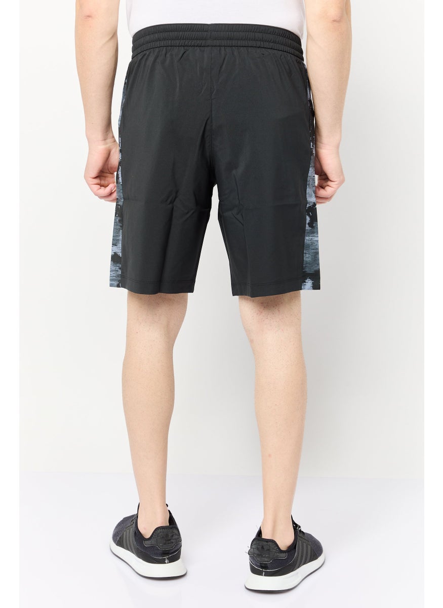 Men Sportswear Fit Training Shorts, Black