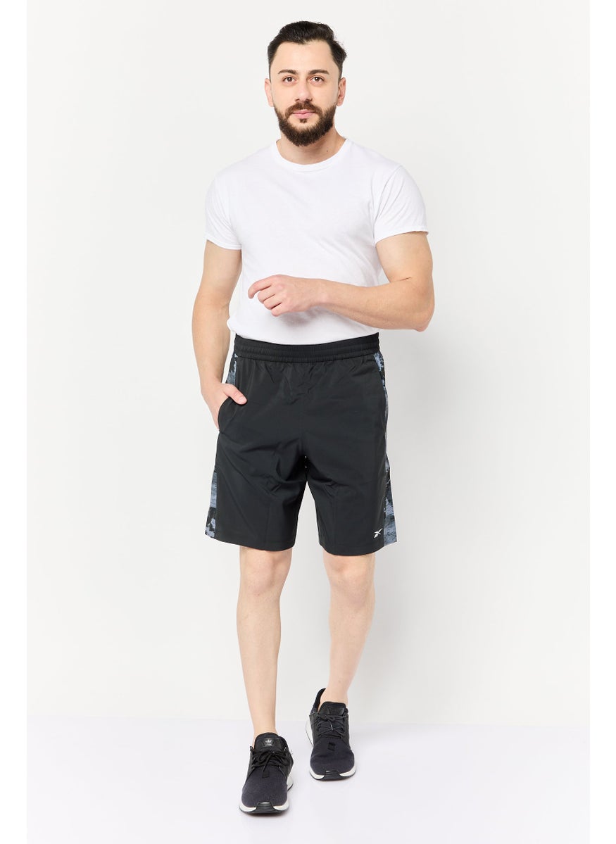 Men Sportswear Fit Training Shorts, Black