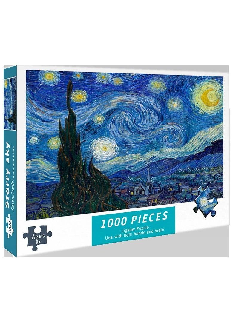 Adult 1000-Piece Puzzle - Cute u0026 Healing, High Difficulty Brain Teaser, Stress-Relief Toy, Perfect Birthday Gift