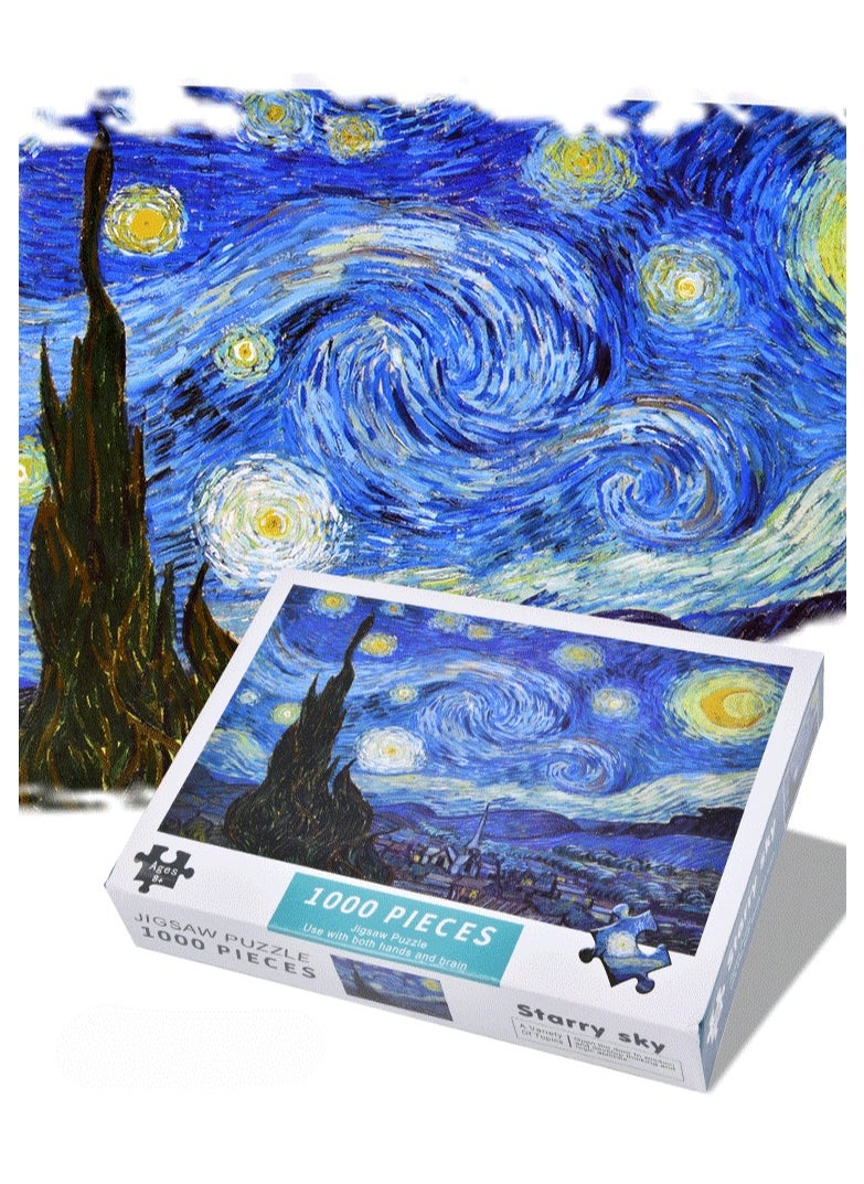Adult 1000-Piece Puzzle - Cute u0026 Healing, High Difficulty Brain Teaser, Stress-Relief Toy, Perfect Birthday Gift