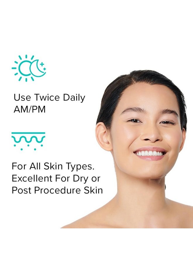 ClarityRx Daily Dose of Water Hyaluronic Acid Hydrating Face Serum, Natural Plant-Based Daily Moisturizing Treatment for Dry, Dull Skin (1 fl oz)