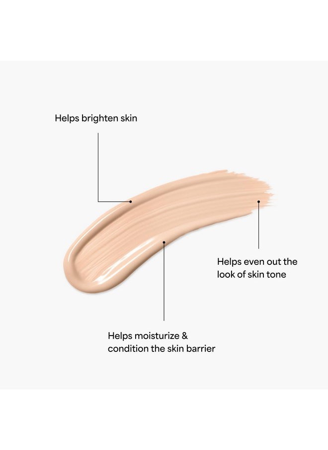 TULA Skin Care Radiant Skin Brightening Serum Skin Tint SPF - Facial Sunscreen Provides Broad Spectrum SPF 30 Protection, Tinted, Serum-Light Formula Brightens and Evens Skin, Shade 01, 1.0 fl oz.