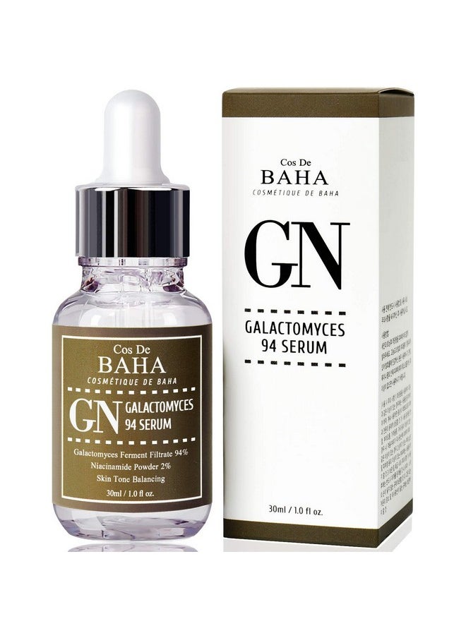 Galactomyces 94% Skin Repair Serum with Niacinamide 2% - Reduce Pore and Blackheads and Comedones, Uneven Skin Tone Treatment for Facial, Hydrates Facial, 1 Fl Oz