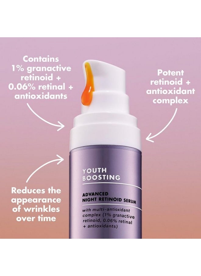 e.l.f. SKIN Youth Boosting Advanced Night Retinoid Serum, Anti-Aging Serum For Reducing Appearance of Fine Lines & Wrinkles, Vegan & Cruelty-Free