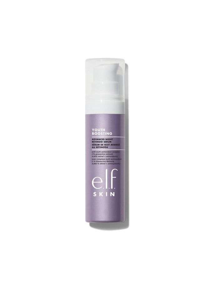 e.l.f. SKIN Youth Boosting Advanced Night Retinoid Serum, Anti-Aging Serum For Reducing Appearance of Fine Lines & Wrinkles, Vegan & Cruelty-Free
