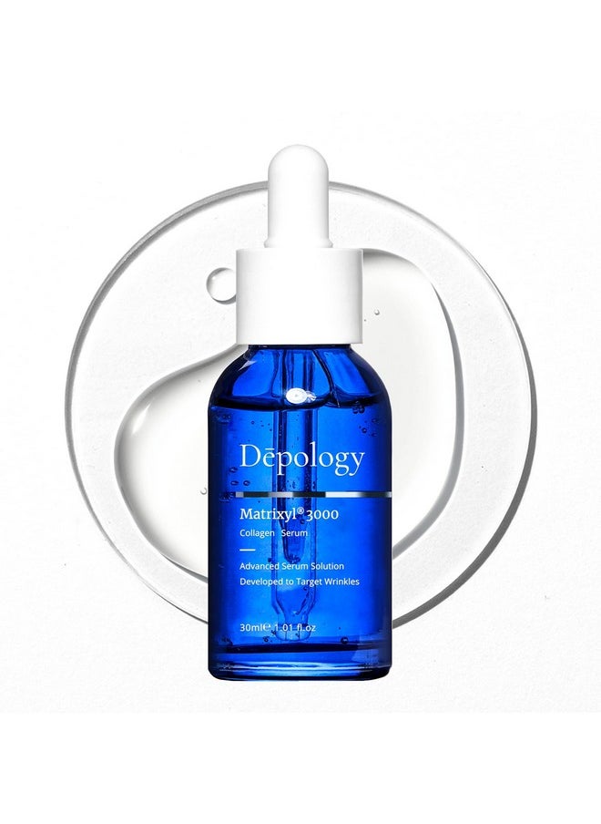 Depology MATRIXYL® 3000 Serum, Promotes Anti Wrinkle Serum, Korean Skin Care Products for Face Elasticity, Facial Skin Serum for Women, Skincare for All Skin Types