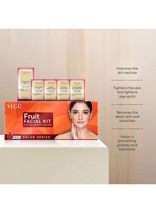 VLCC Professional Salon Series Fruit Facial Kit 5x10g