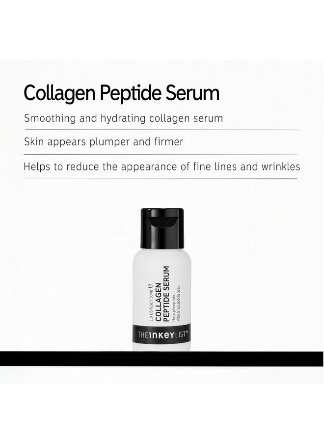 The INKEY List Collagen Peptide Serum, Face Serum to Help Reduce Appearance of Fine Lines and Wrinkles for Firmer-Looking Skin, For All Skin Types, 1.01 fl oz