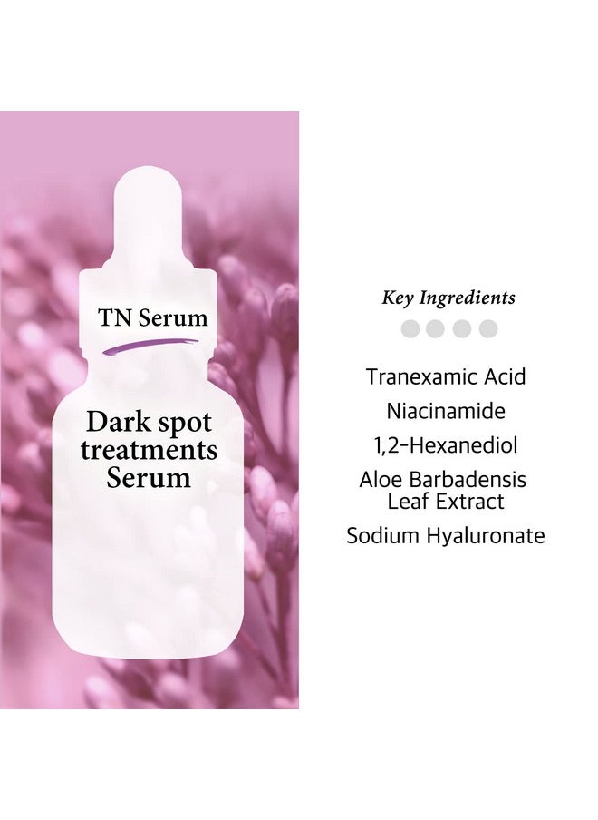 Tranexamic Acid 5% Serum with Niacinamide 5% for Face/Neck - Helps to Reduce the Look of Hyper-Pigmentation, Discoloration, Dark Spots, Remover Melasma, 1 Fl Oz