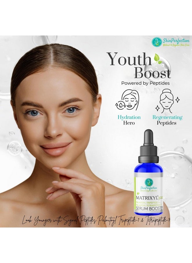 Skin Perfection Matrixyl 3000 Serum for Face Anti Aging - Face Serum for Women Anti Aging with Palmitoyl Tripeptide-1 Tetrapeptide 7 for Wrinkles & Fine Lines - Mix with Any Skincare Product - 0.5oz