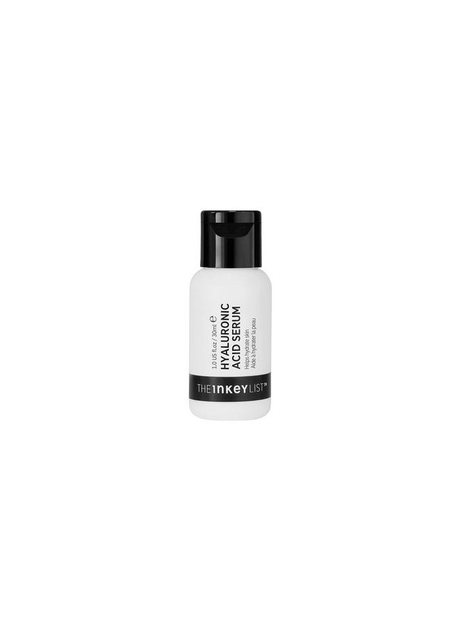 The INKEY List Hyaluronic Acid Serum, Hydrate Multiple Layers of Dry Skin, Plump and Smooth Fine Lines and Wrinkles, 1.0 fl oz