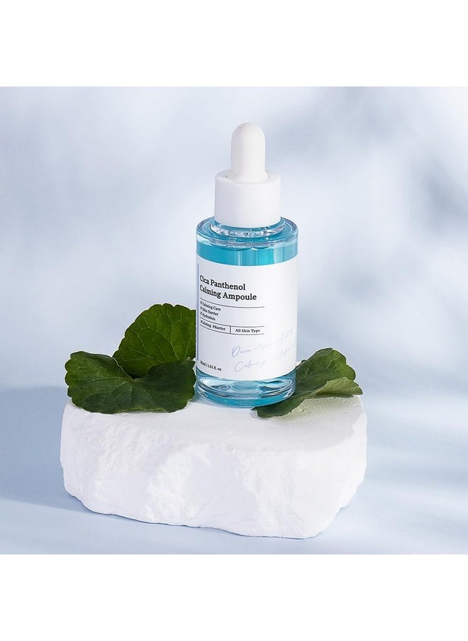 RAVIEL Cica Panthenol Calming Ampoule Soothing, centella extract, Gentle Moisturizing, wrinkle improvement, Non Sensitive, hydration, Healing & Refreshing (1.01 fl.oz.)