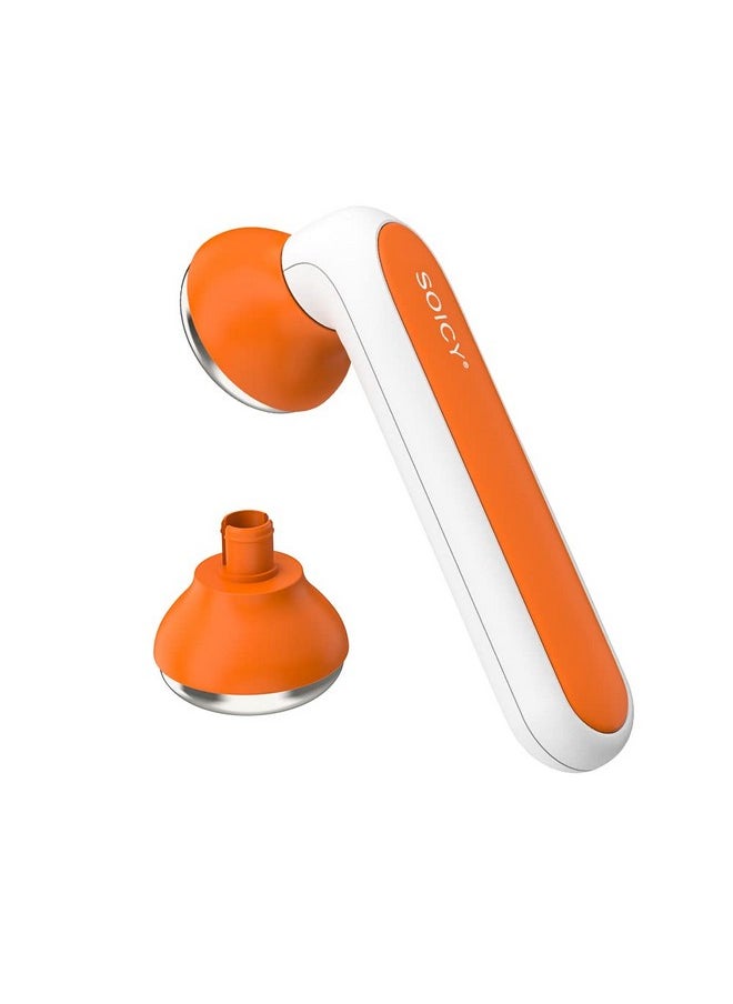 ONLYSKY BEAUTY Cooling Ice Roller Facial Massage Roller for Face (Orange)