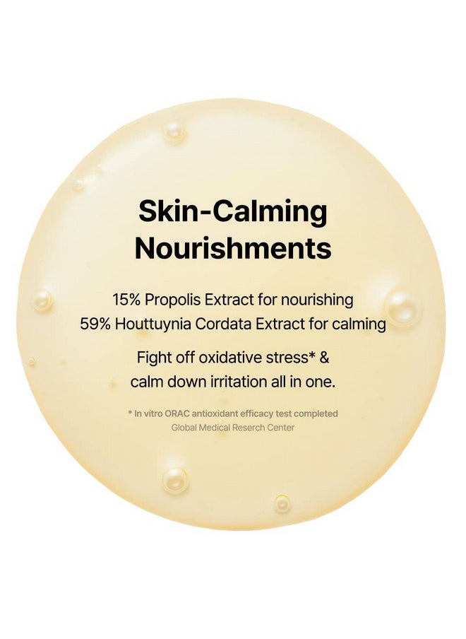 [By Wishtrend]Propolis Energy Calming Ampoule 30ml 1.02 Fl Oz - Prevent Blemishes, Hydration, Hyperpigmentation, Ideal for Sensitive, Troubled Skin, Light Propolis ampoule