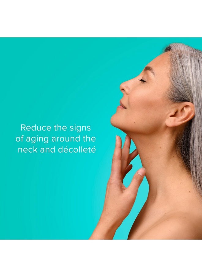 ClarityRx Keep Your Chin Up Anti-Aging Neck & Chest Serum, Natural Plant-Based Hyaluronic Acid Treatment for All Skin Types (1 fl oz)