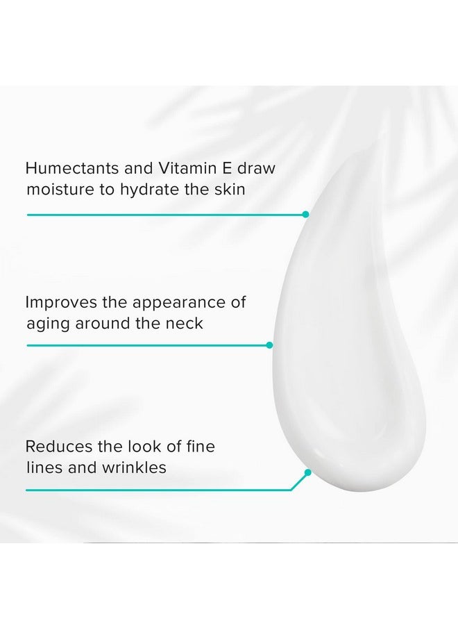 ClarityRx Keep Your Chin Up Anti-Aging Neck & Chest Serum, Natural Plant-Based Hyaluronic Acid Treatment for All Skin Types (1 fl oz)