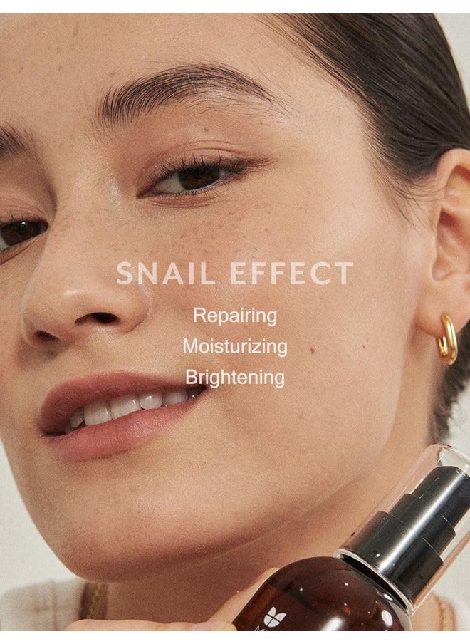 MIZON Snail Repair Intensive Essence, Snail Mucin, Adenosine, Hyaluronic Acid Centella Asiatica, Improves Skin, Wrinkle-Care, Smooth Skin, Korean Skincare (3.38 fl oz)