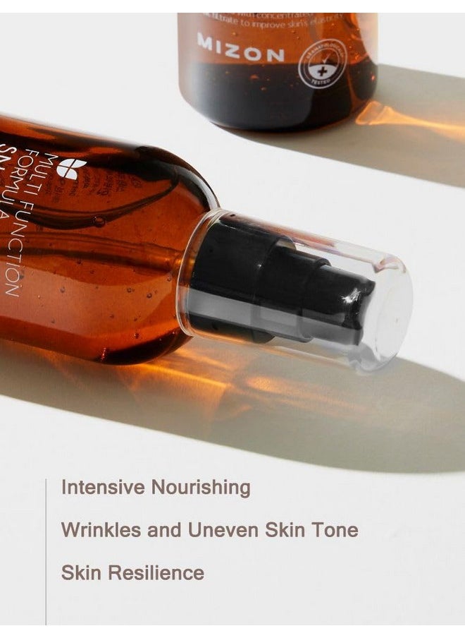 MIZON Snail Repair Intensive Essence, Snail Mucin, Adenosine, Hyaluronic Acid Centella Asiatica, Improves Skin, Wrinkle-Care, Smooth Skin, Korean Skincare (3.38 fl oz)