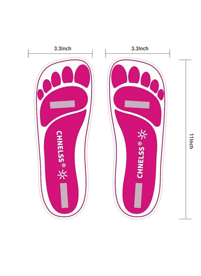 Pink 25Pairs(50Feets) Disposable Spray Tanning Feet Pads for Hygienic Foot Protectors,Comfortable & Hygienic Spray Tan Pads Feet-Specifically for the Spray Tanning Industry or Salon