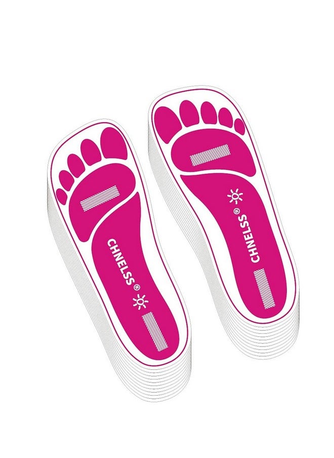 Pink 25Pairs(50Feets) Disposable Spray Tanning Feet Pads for Hygienic Foot Protectors,Comfortable & Hygienic Spray Tan Pads Feet-Specifically for the Spray Tanning Industry or Salon