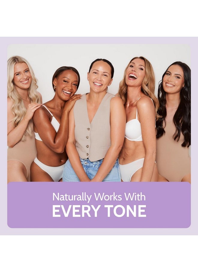 Fake Bake Flawless Self-Tanning Liquid Streak-Free, Long-Lasting Natural Glow For All Skin Tones - Sunless Tanner with Professional Mitt For Easy Application, Black Coconut Scent - 6 oz (Pack of 2)