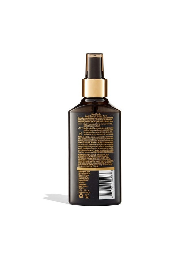 Bondi Sands Liquid Gold Self Tanning Dry Oil | Hydrating, Quick Drying, Tanning Dry-Oil for a Natural, Golden Look | 5.07 oz/150 mL