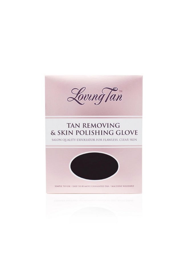 Loving Tan Reusable Self Tanner Removing & Skin Polishing Glove, Exfoliating With Light & Heavy Options, Washable & Durable Design, Suited for All Skin Types - 1 ct.