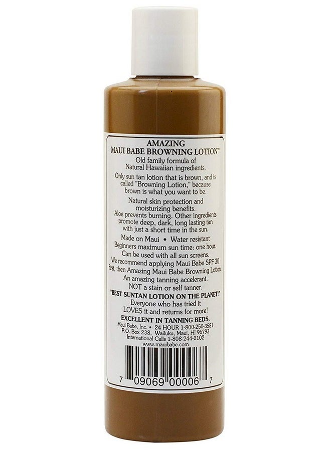 Maui Babe Browning Lotion 8 Ounces (Pack of 4)