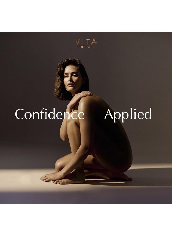 Vita Liberata Fabulous Gradual Tanning Lotion - Buildable Formula, Sun-Kissed Tan, Untinted For Minimal Transfer, Lasting Finish, Formulated with Hyaluronic Acid, 6.76 fl oz