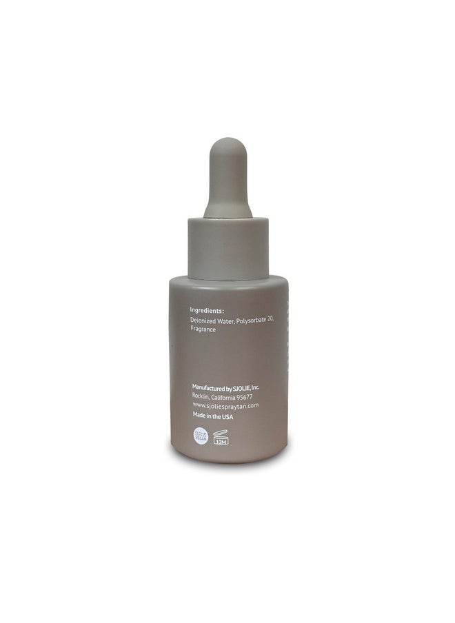 SJOLIE Sunless Tanning Additive - Pineapple Scent Drops | Enhance Spray Tan or Self Tanners - 1oz