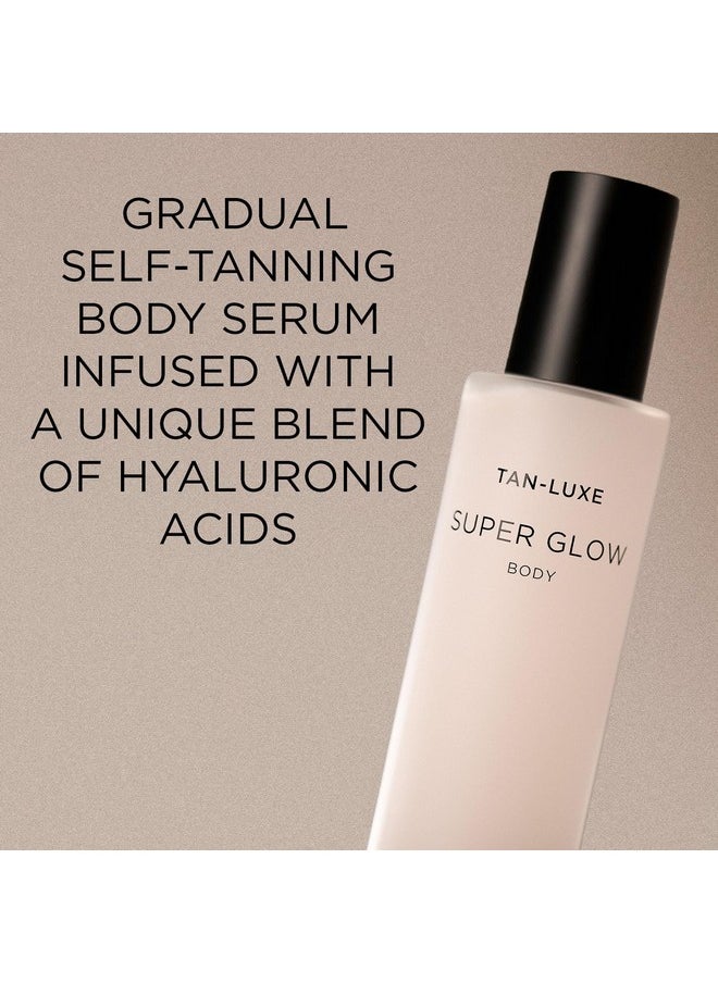 TAN-LUXE Super Glow Body - Hyaluronic Self Tan Serum, 150ml - Cruelty & Toxin-Free