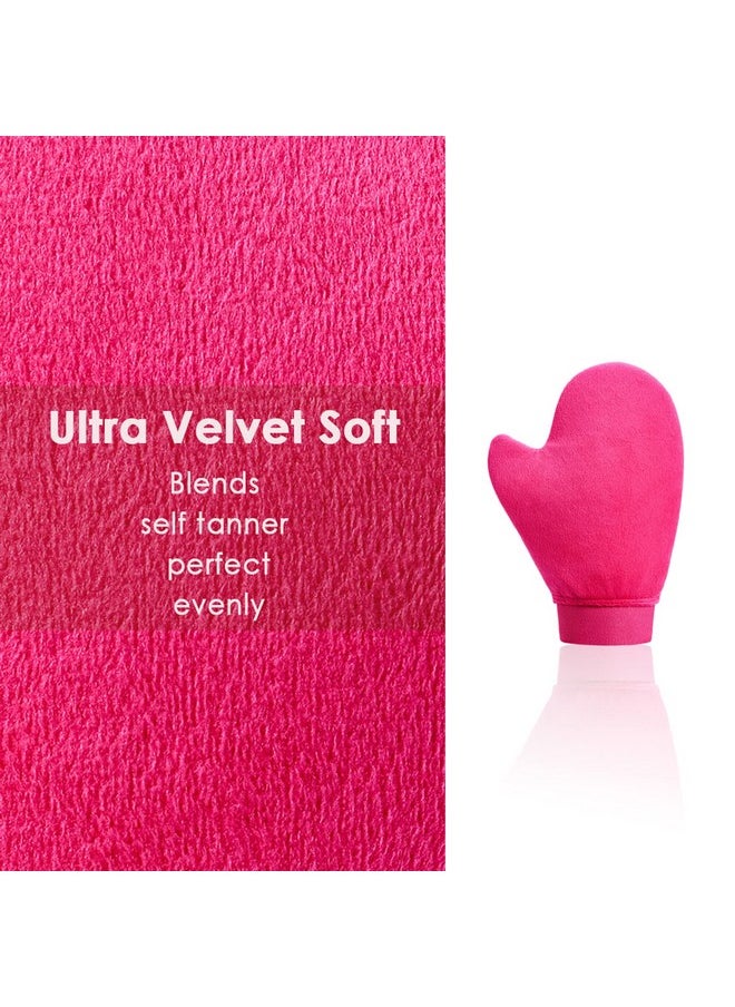 Sanfery Self Tanner Mitt - Self Tanning Mitt Applicator, Self Tanning Glove for Self Tan Mitt, [No Slide] Tanning Mitts Self Tanner Mit, Self Tanner Glove, Sunless Tanner Mitt, Self Tan Mit, Tan Glove