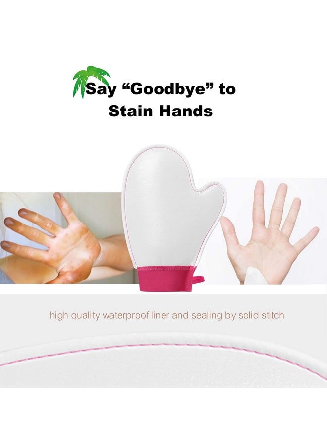 Sanfery Self Tanner Mitt - Self Tanning Mitt Applicator, Self Tanning Glove for Self Tan Mitt, [No Slide] Tanning Mitts Self Tanner Mit, Self Tanner Glove, Sunless Tanner Mitt, Self Tan Mit, Tan Glove