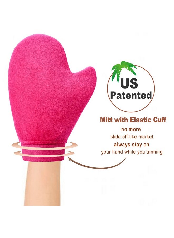 Sanfery Self Tanner Mitt - Self Tanning Mitt Applicator, Self Tanning Glove for Self Tan Mitt, [No Slide] Tanning Mitts Self Tanner Mit, Self Tanner Glove, Sunless Tanner Mitt, Self Tan Mit, Tan Glove