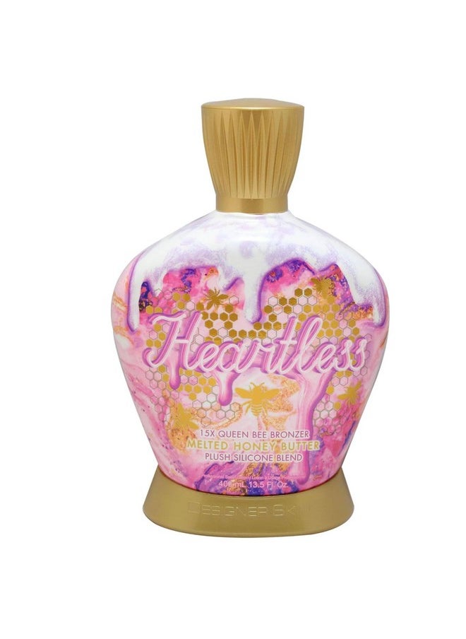 Heartless Tanning Lotion by Designer Skin 2019 Edition With 15X Queen Bee Bronzer###
