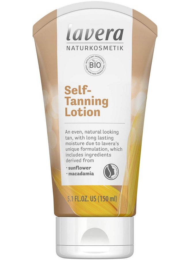 Lavera Organic Self Tanning Body Lotion, Fast-Acting and Streak-Free - Natural Looking Tan (150ml/5oz)
