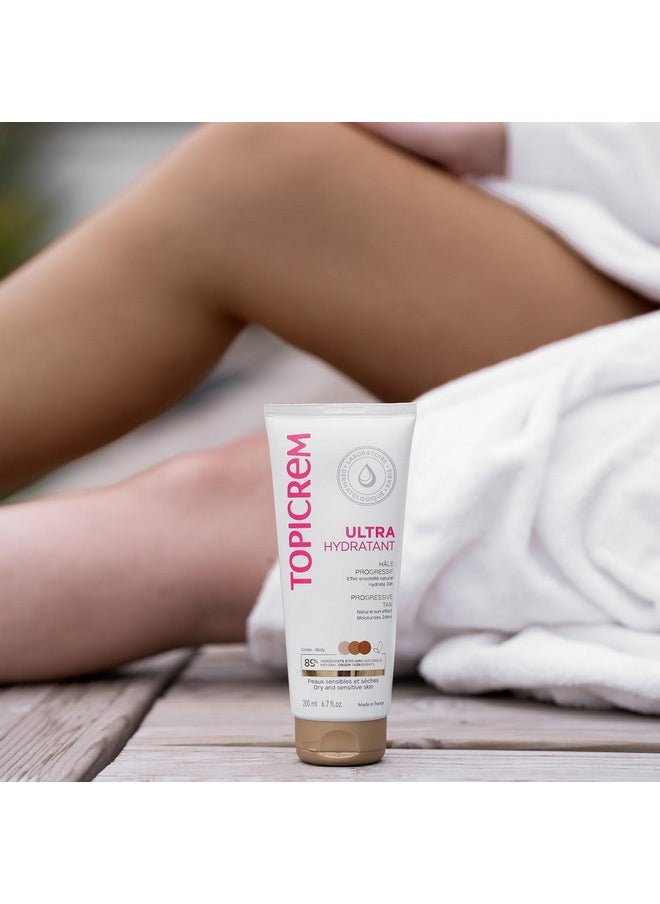 Topicrem Sensitive Skin Ultra-Moisturizing Progressive Tan 200ml by Topicrem