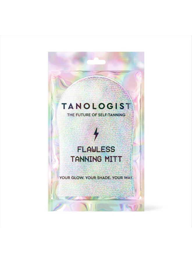 Tanologist Flawless Tanning Mitt - Reusable and Washable Self Tanner Applicator for Smooth and Streak Free Self Tan, 1 Count