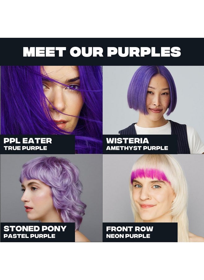 Good Dye Young Semi-Permanent Hair Color, Vegan and Cruelty-Free Purple Hair Dye, Last up to 24 Washes, Non-Damaging Conditioning Hair Color (5FL OZ, PPL Eater)