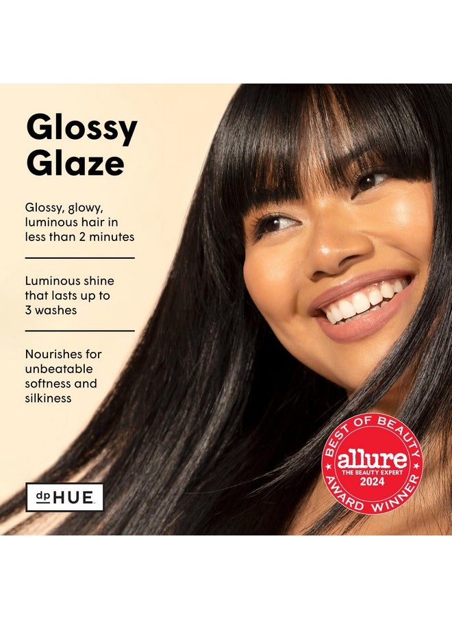 dpHUE Glossy Glaze, Sheer - 4 fl oz - In-Shower Conditioning Glaze for Luminous Shine - Paraben, SLS & SLES Sulfate Free - Leaping Bunny Certified