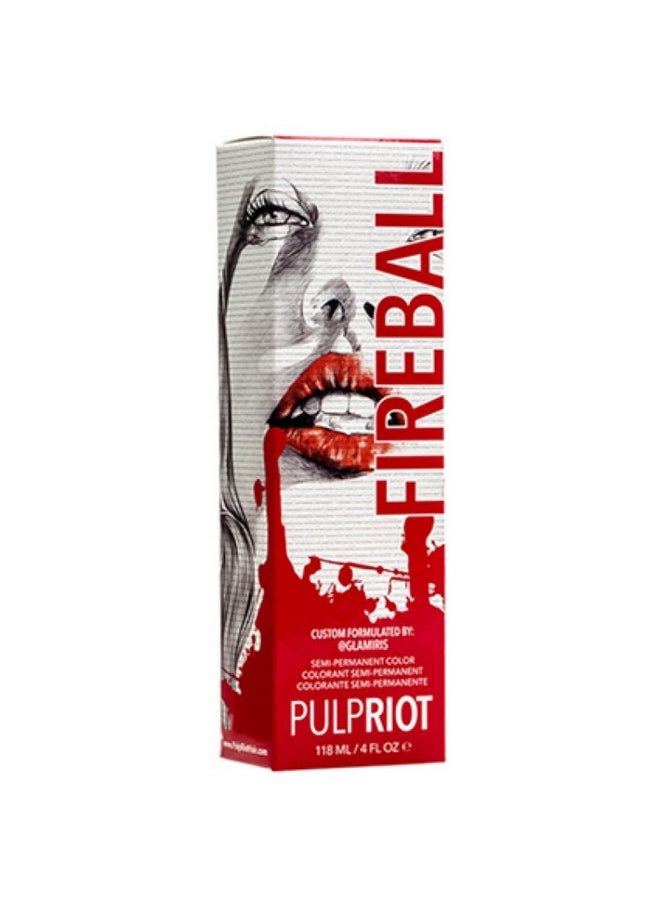 Pulp Riot Semi-Permanent Hair Color- Fireball 4oz