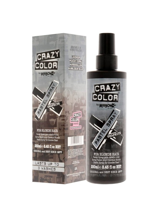 Crazy Color Pastel Hair Spray Graphite 250 ml